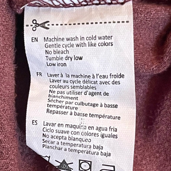 Plum Suede Mini Dress with High Neck size M - Picture 7 of 8